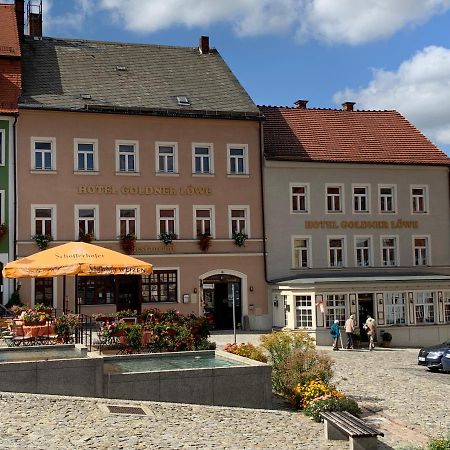 Hotel Goldner Loewe Щолпен Екстериор снимка